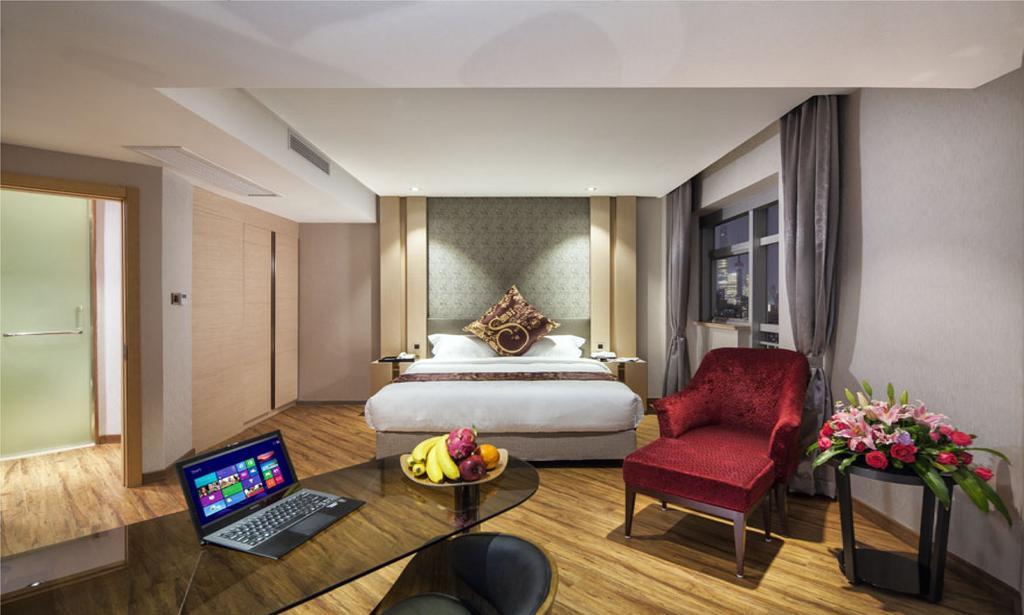 Kingtown Hongkou Shanghái Exterior foto
