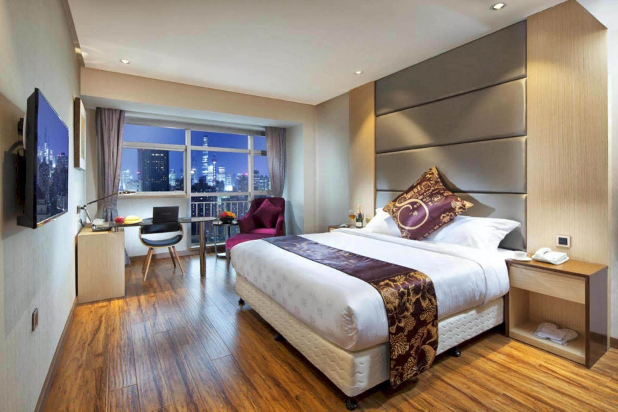Kingtown Hongkou Shanghái Exterior foto